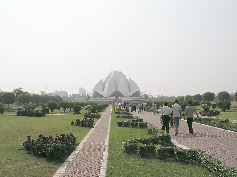Lótusz templom - Delhi
