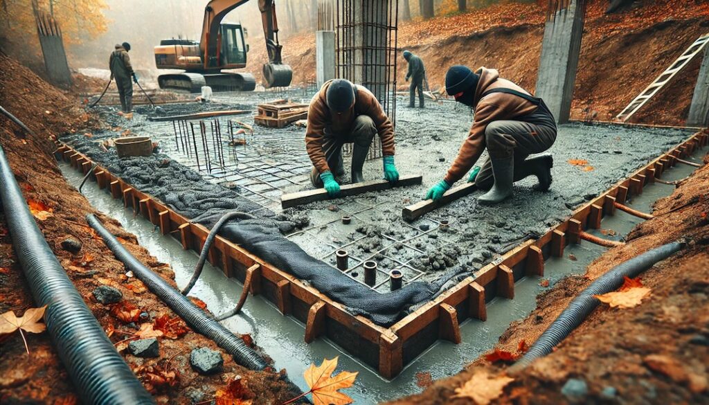 Őszi alapozás tippek könnyűszerkezetes házhoz