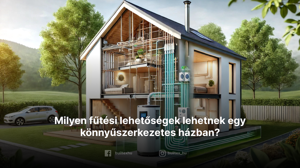 Milyen fűtési lehetőségek lehetnek egy könnyűszerkezetes házban?